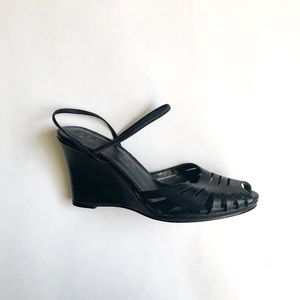 New York Transit Wedge Sandal